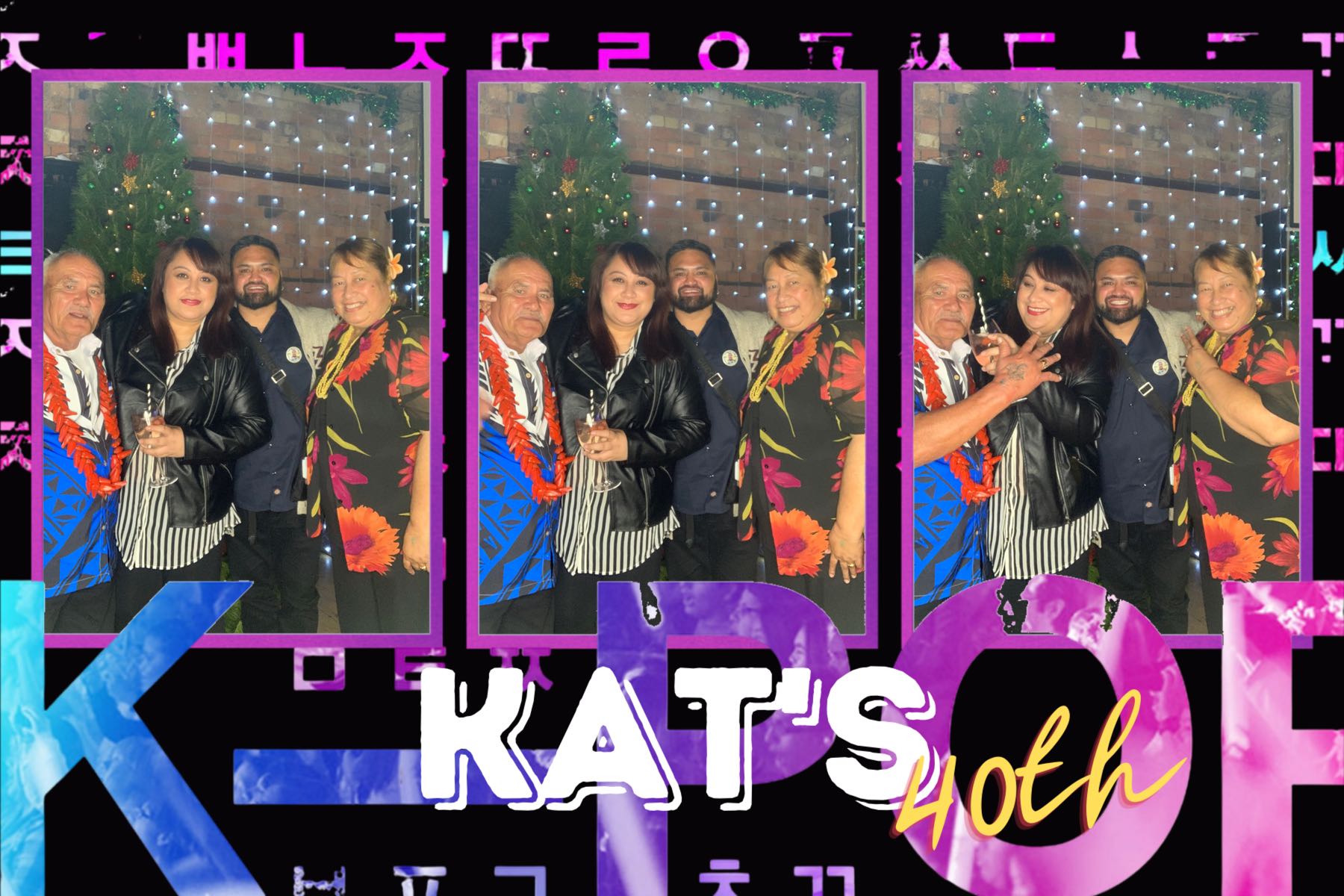 Kat's 40th | View more photos from the event at gallery.photobooth.co.nz/u/SelfieCentral/Kats-40th